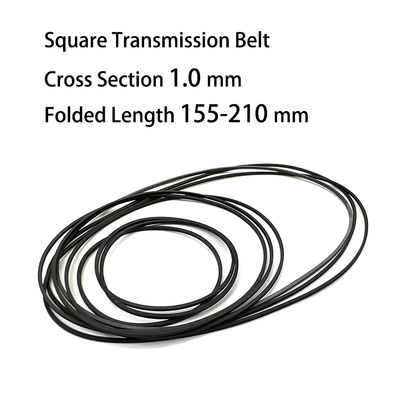Cassette Walkman Belt - 1 Buah Sabuk Transmisi Karet Persegi