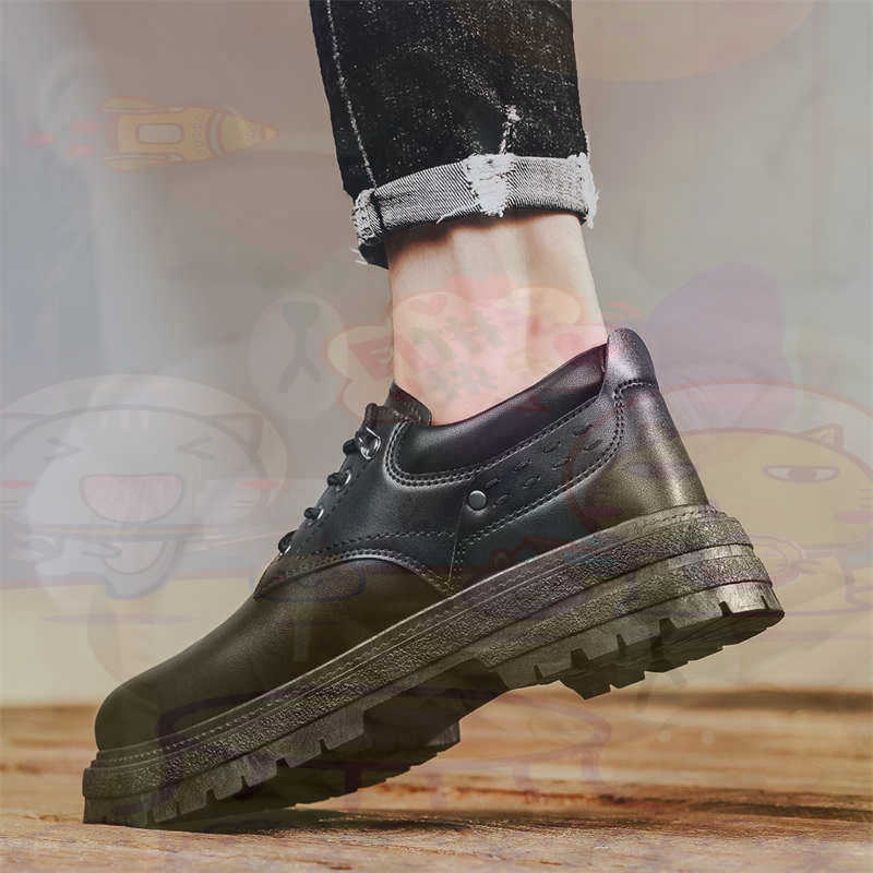 Vintage Collectible Shoes - Sepatu Pria Tenis Pelatih Fashion Kulit