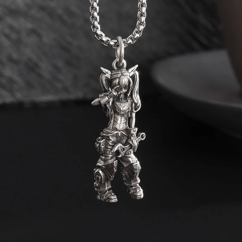Vintage Things Collection - Kalung liontin sepeda motor pria wanita,