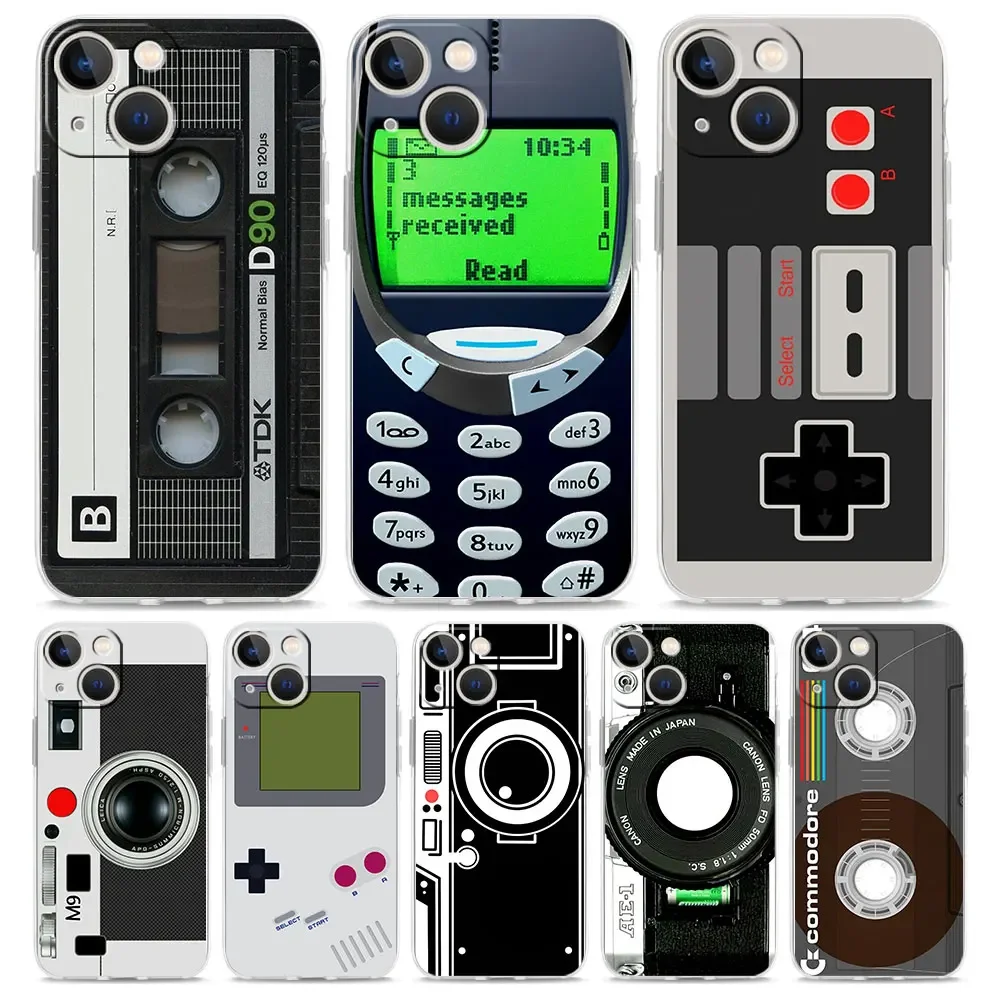 Vintage Game Collection - Casing Ponsel Gameboy Kamera Pita Vintage