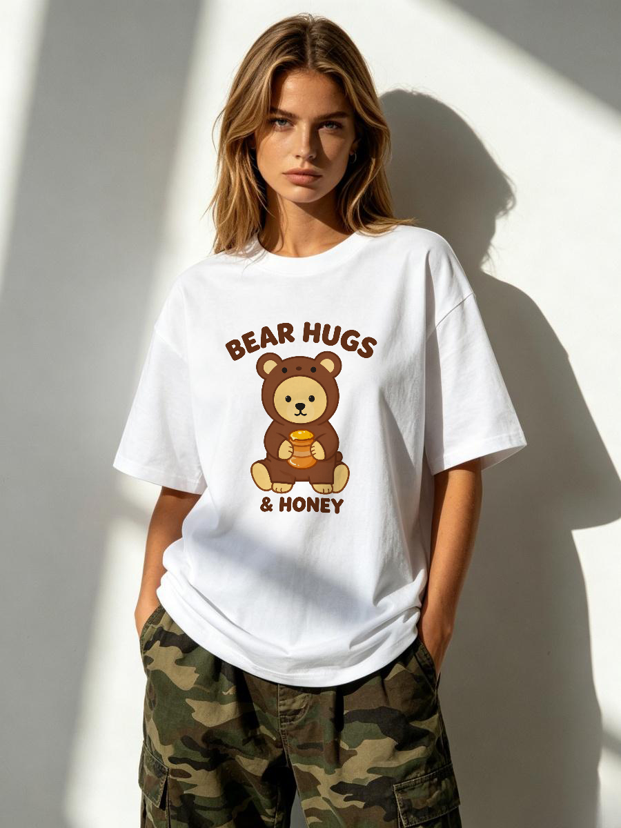 Vintage Collectible Show - Kaos Wanita Bahan Crepe Bertekstur Kerut
