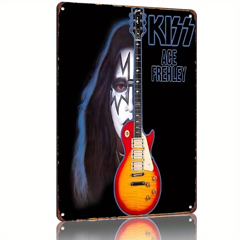 Vintage Collectible & Vintage Dolls - KISS Ace Frehley Tribute Guitar Metal