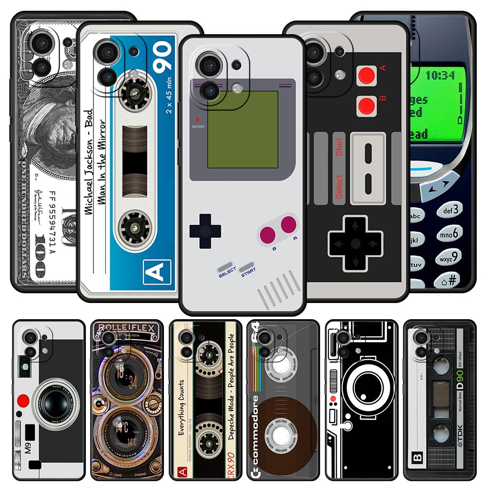 Vintage Game Collection - Casing Ponsel Gameboy Kamera Tape Antik