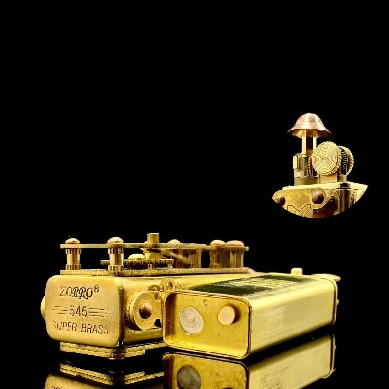Zorro Pemantik Minyak Mekanik  - Vintage Collectible Lighters ulasan dan harga