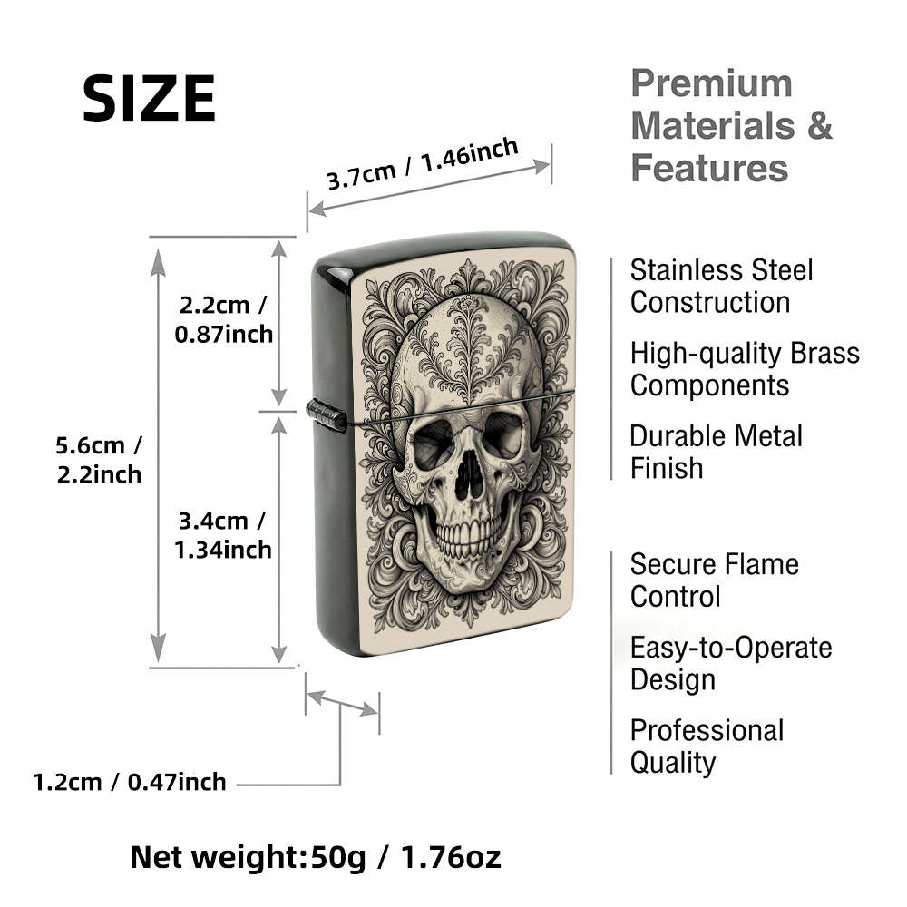 Pemantik Api Vintage Baroque B - Vintage Collectible Lighters ulasan dan harga