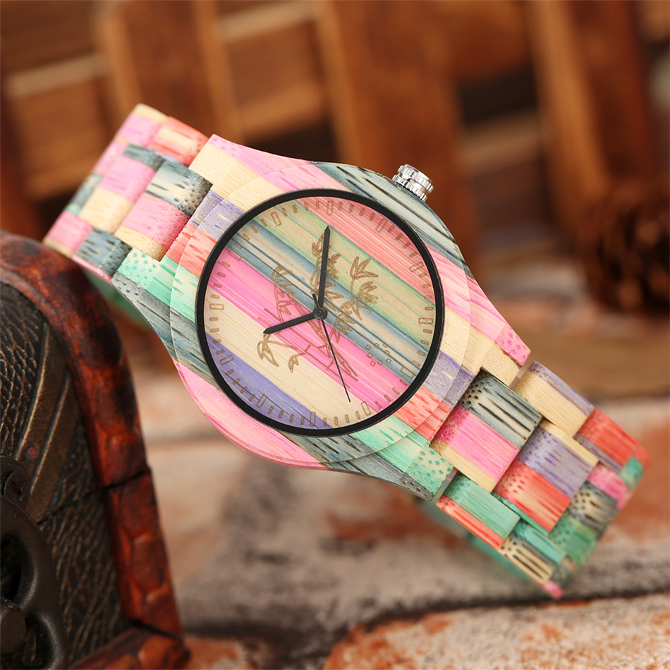 Jam tangan kuarsa kayu bambu p - Vintage Watch Collecting ulasan dan harga