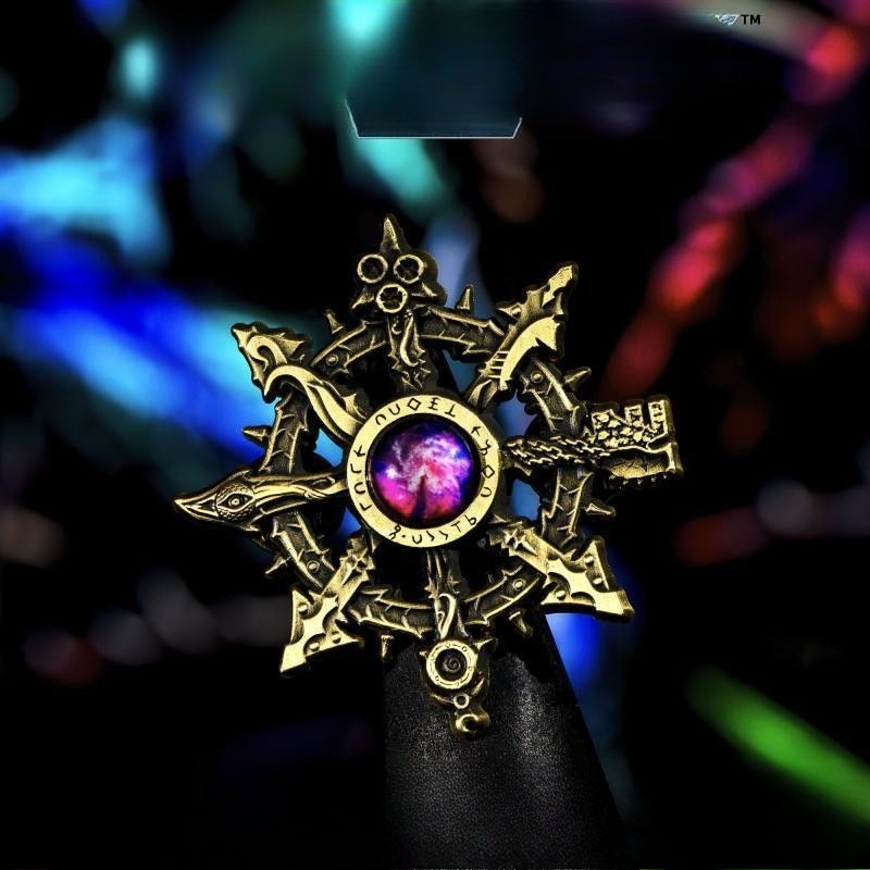 Bros Logam Kristal Ungu Bertat - Collectible Vintage Brooches ulasan dan harga