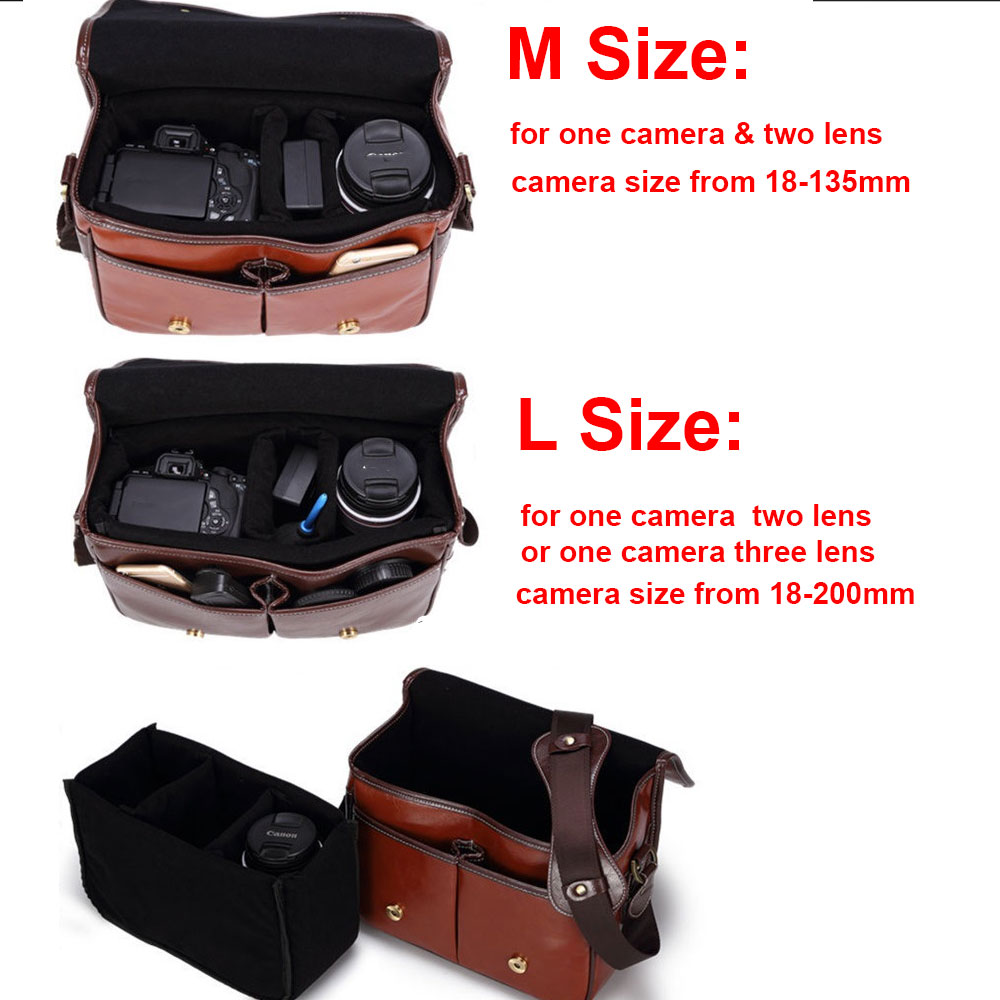 Tas kamera Scione kulit PU tan - Photo Develop Tank ulasan dan harga