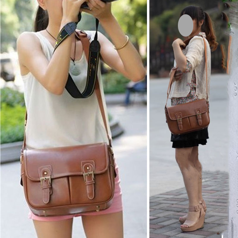 Tas kamera Scione kulit PU tan - Photo Develop Tank ulasan dan harga
