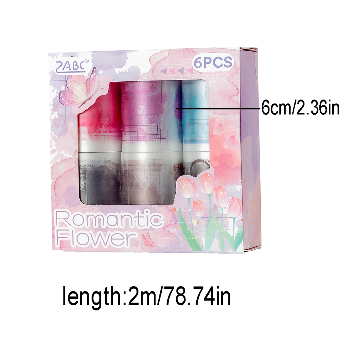 Kit Pita PET Matte Motif Bunga - Vintage Collectible Magazines ulasan dan harga