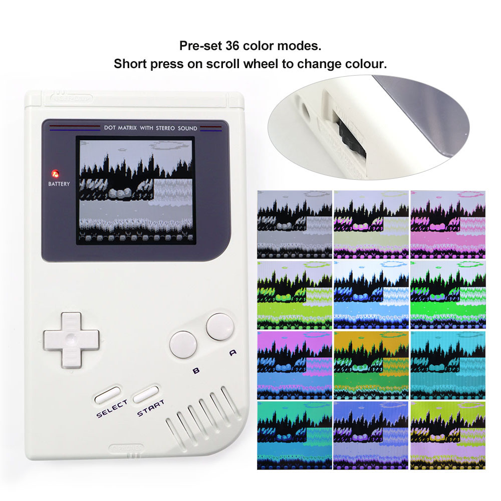 HISPEEDIDO Untuk GB Dmg V5 Pro - Vintage Game Collection ulasan dan harga