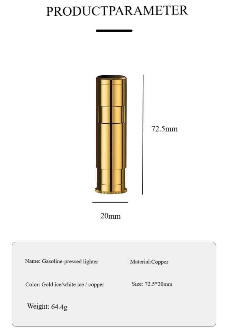 Pemantik Api Silinder Kuningan - Vintage Collectible Lighters ulasan dan harga