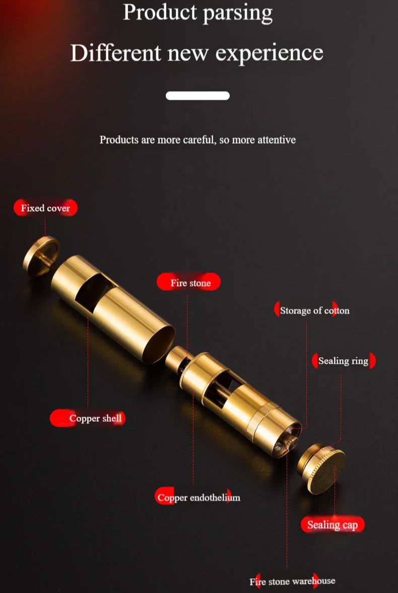 Pemantik Api Silinder Kuningan - Vintage Collectible Lighters ulasan dan harga
