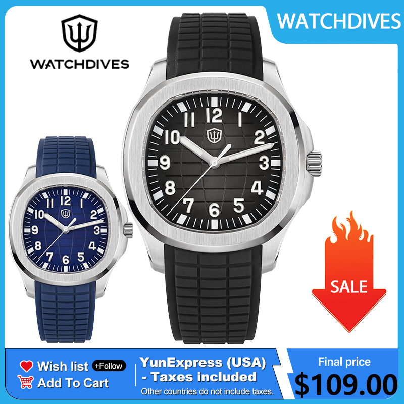Watchdives WD008 38mm Jam Tang - Vintage Watch Collecting ulasan dan harga