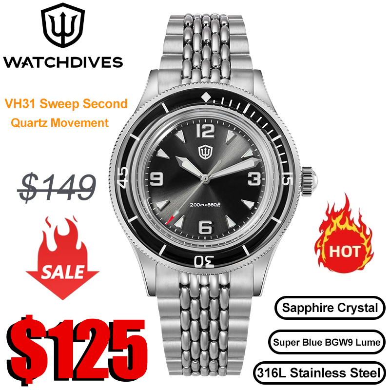 Watchdives WD50Q Jam Tangan VH - Vintage Watch Collecting ulasan dan harga