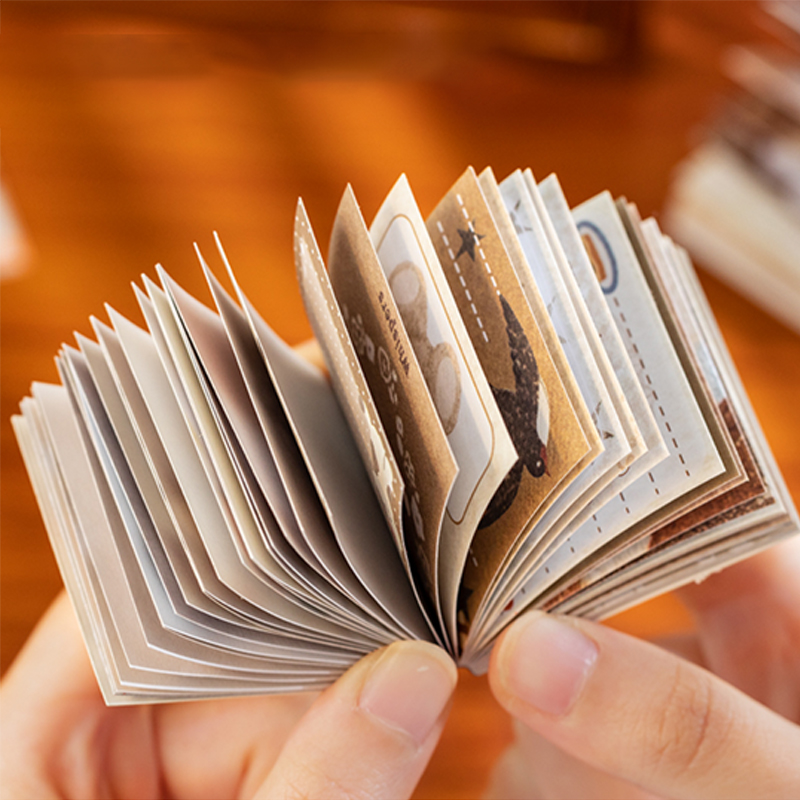 Mr. Paper 50pcs Buku Stiker Su - Vintage Collectible Books ulasan dan harga