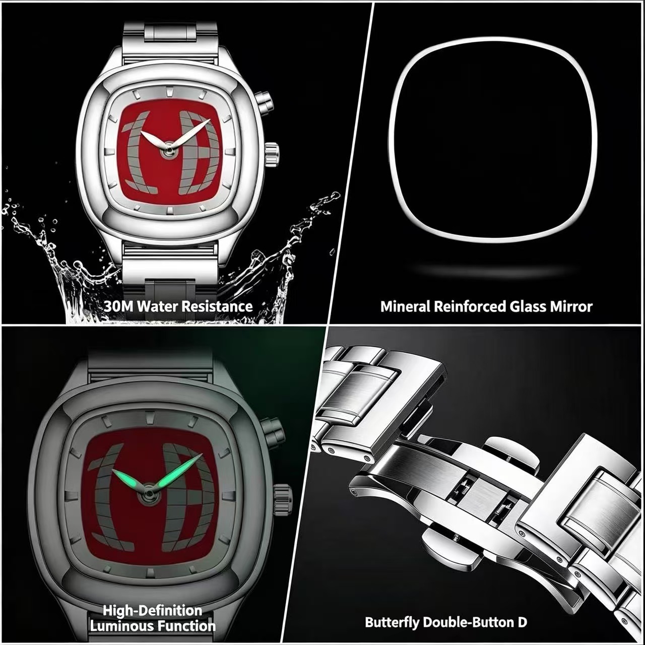 Jam Tangan Pria PAAZOMU Quartz - Vintage Watch Collecting ulasan dan harga