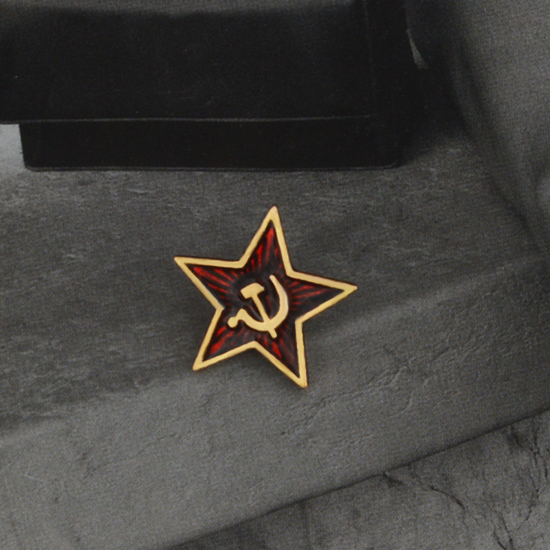 USSR lencana bintang merah pin - Collectible Vintage Brooches ulasan dan harga