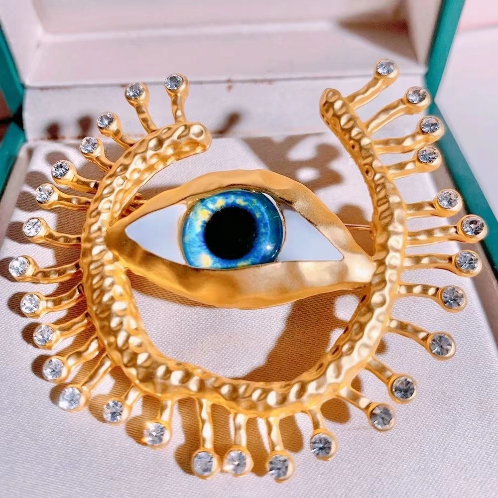 Baru mata setan lencana Cospla - Collectible Vintage Brooches ulasan dan harga