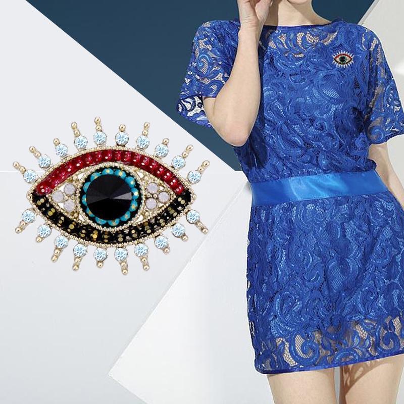 Baru mata setan lencana Cospla - Collectible Vintage Brooches ulasan dan harga