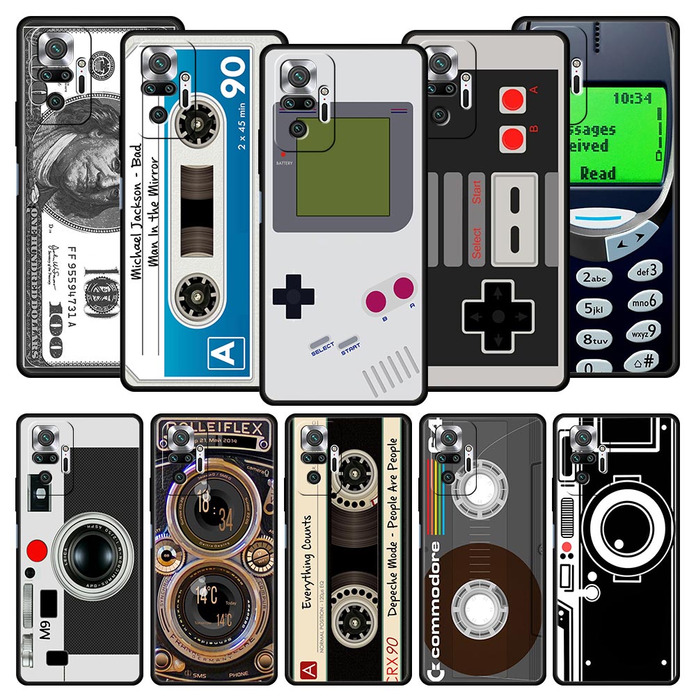 Casing ponsel kamera Tape Vint - Vintage Game Collection ulasan dan harga