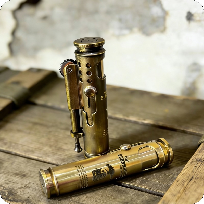 Pemantik Kerosin Tembaga Murni - Vintage Collectible Lighters ulasan dan harga