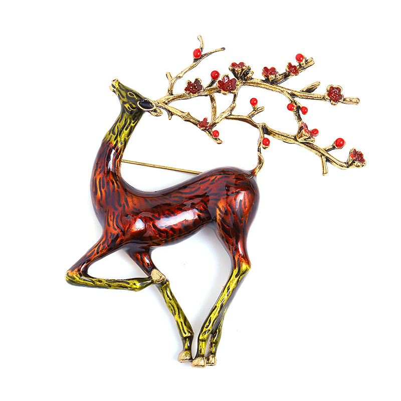 Koleksi Bros Rusa Vintage, Pin - Collectible Vintage Brooches ulasan dan harga