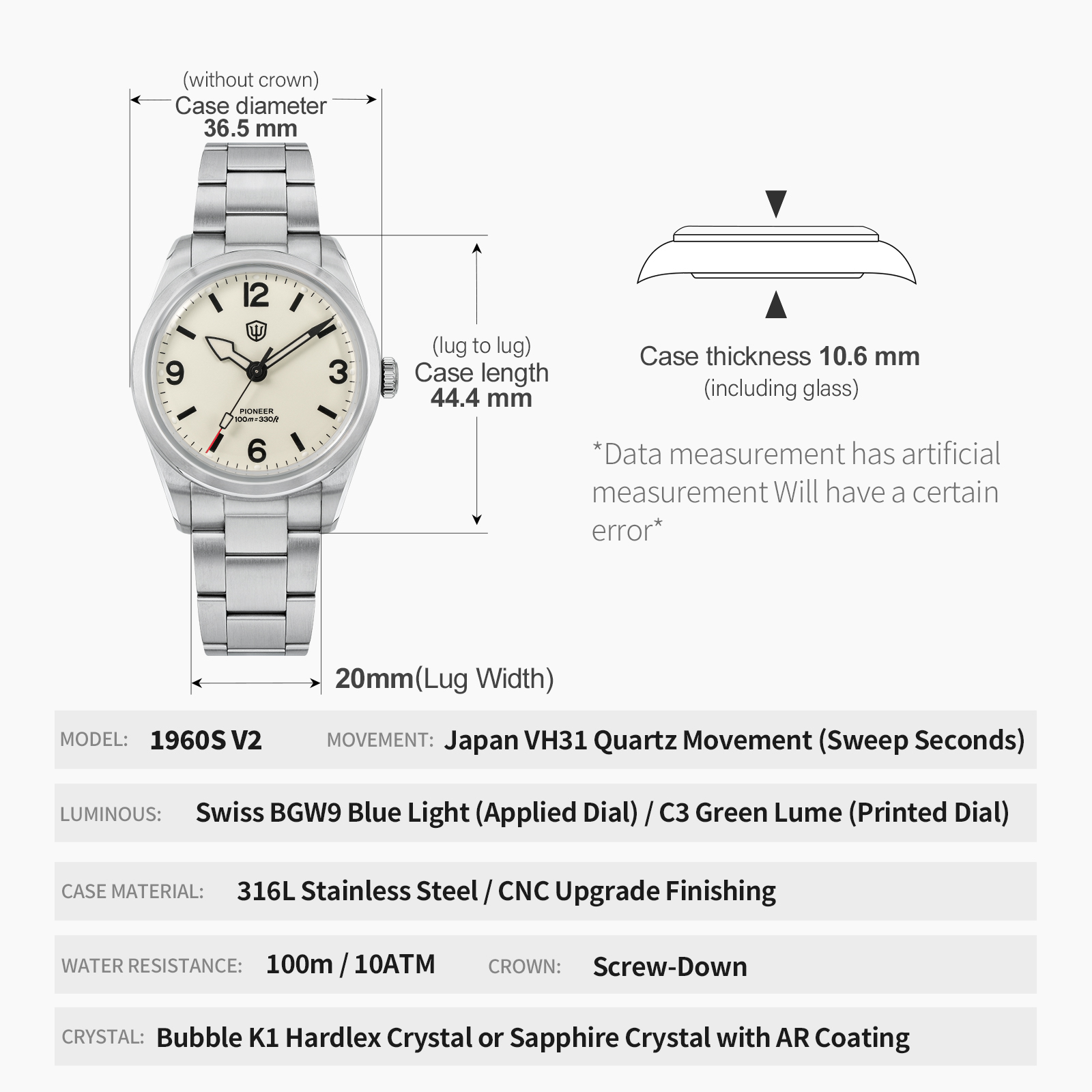 Watchdives WD1960S V2 Jam Tang - Vintage Watch Collecting ulasan dan harga