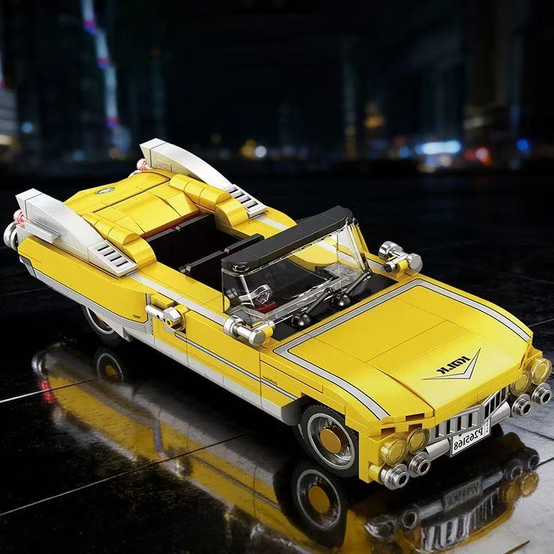 Set Blok Bangunan Mobil Klasik - Vintage Collectible Cars ulasan dan harga